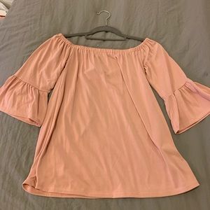 Design Lab off the shoulder top